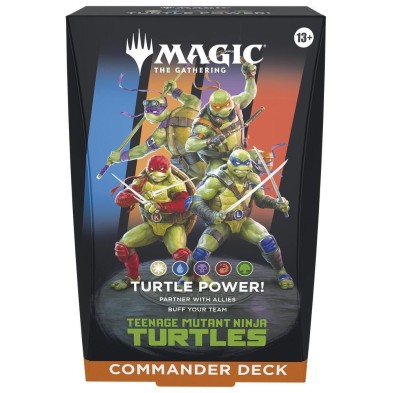 Magic The Gathering: Teenage Mutant Ninja Turtles. Turtle Power! - Mazo Commander