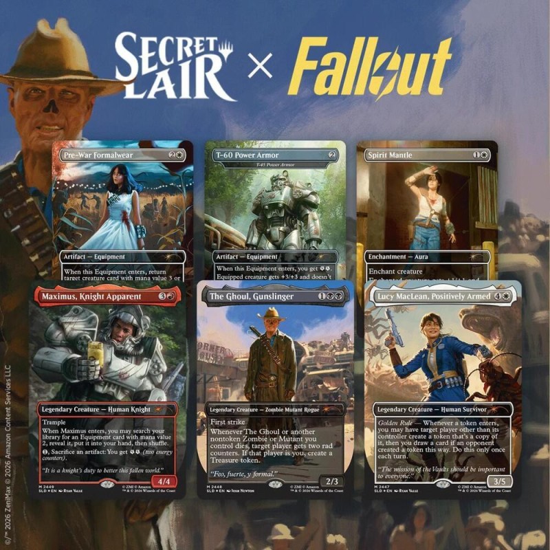 Magic The Gathering: Secret Lair x Fallout - Beyond Vault 33