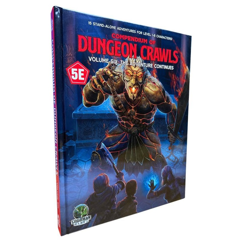 Compendium of Dungeon Crawls Volume 6: The Adventure Continues (5E)