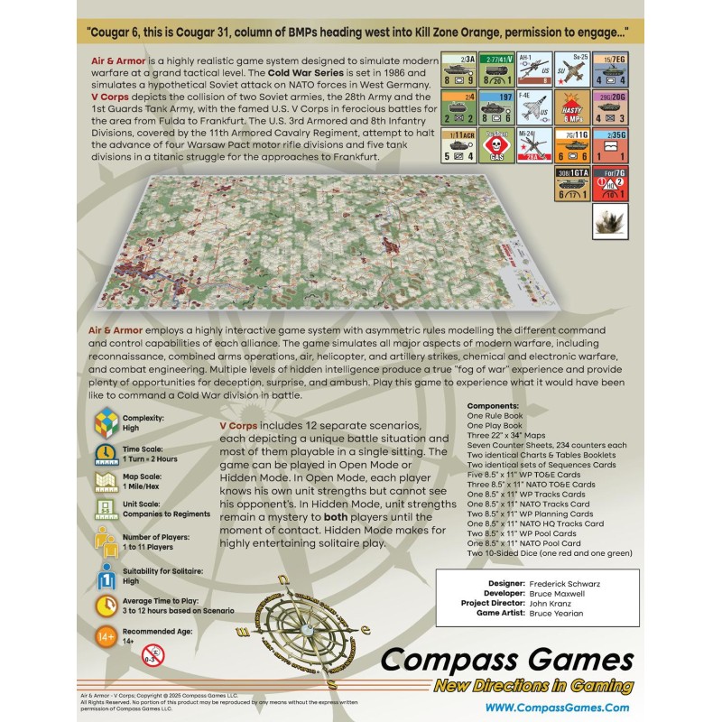 Air & Armor: V Corps, Tactical Armored Warfare in Europe