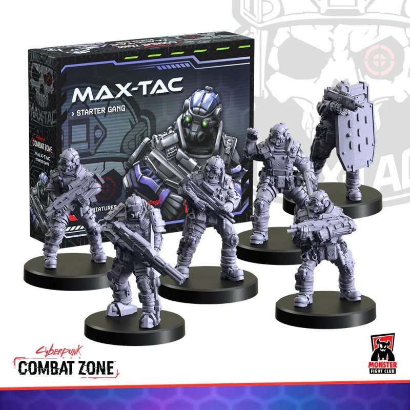 Cyberpunk Red: Combat Zone - MAX-TAC Starter Gang