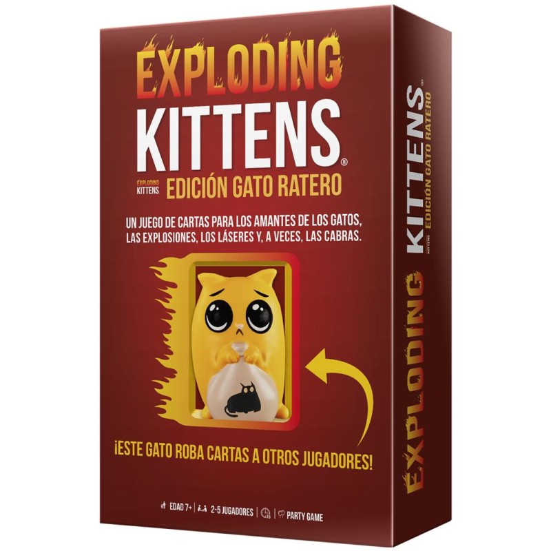 Exploding Kittens - Edición Gato Ratero