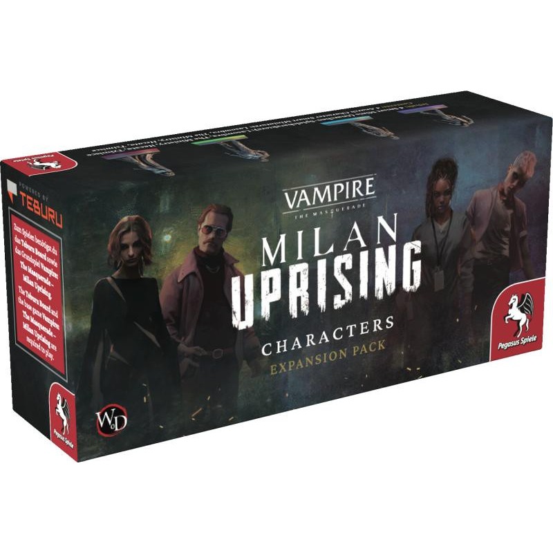 Teburu: Vampire The Masquerade – Milan Uprising. Characters