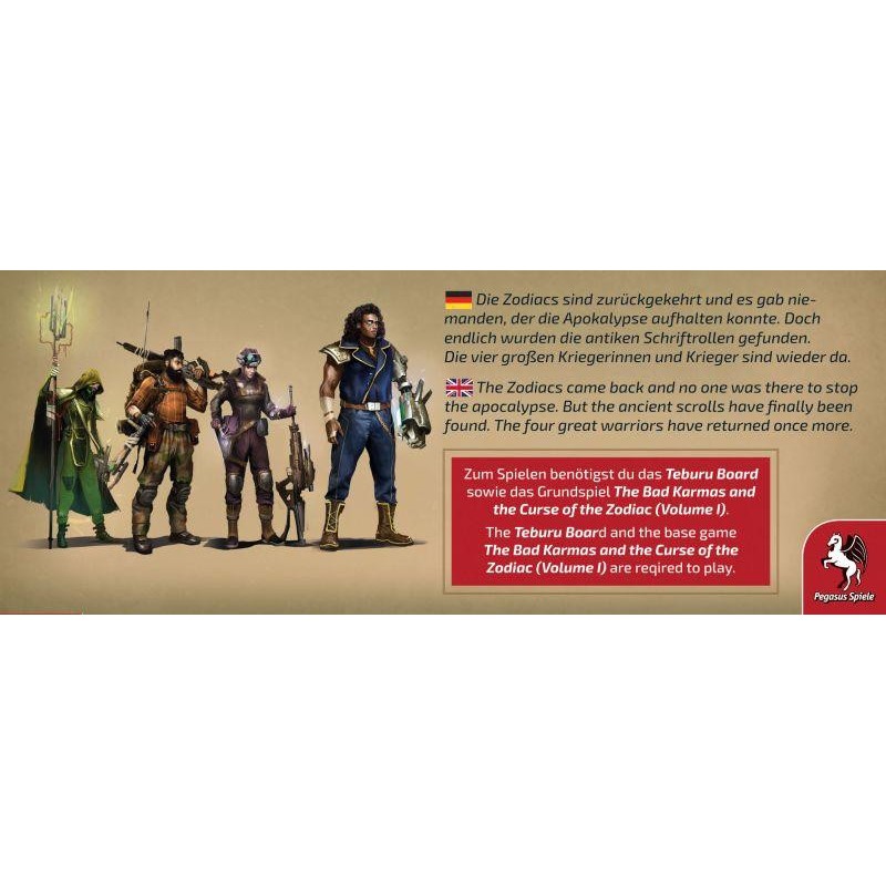 Teburu: The Bad Karmas and The Curse of the Zodiac. The Zodiac Apocalypse Heroes