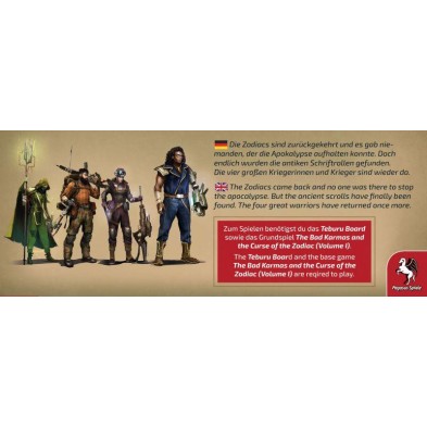 Teburu: The Bad Karmas and The Curse of the Zodiac. The Zodiac Apocalypse Heroes