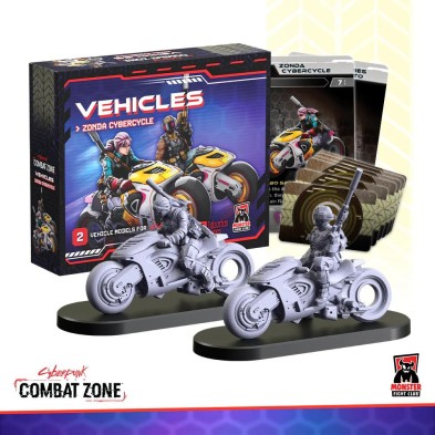 Cyberpunk Red: Combat Zone - Zonda Cybercycle