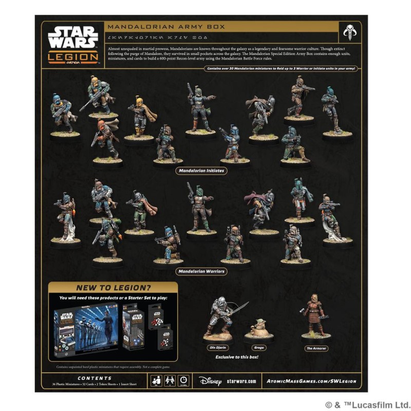 Star Wars Legión: Mandalorian Army Box