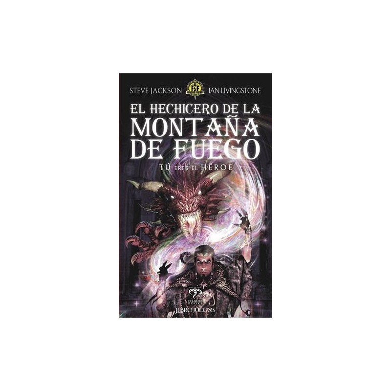 Lucha-Ficción: El Hechicero de la Montaña de Fuego (Librojuego)