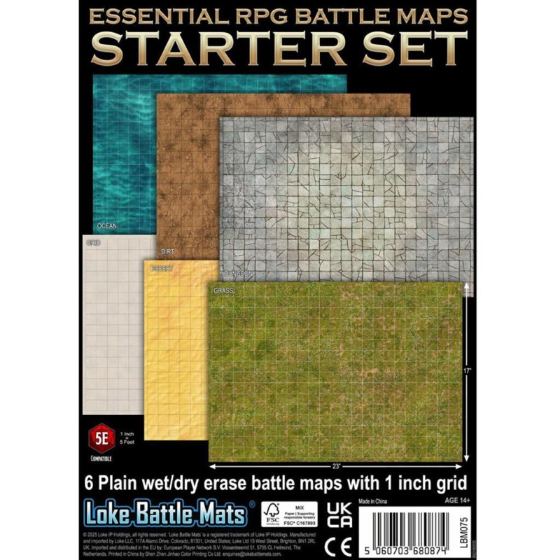 Essential RPG Battle Maps: Starter Set