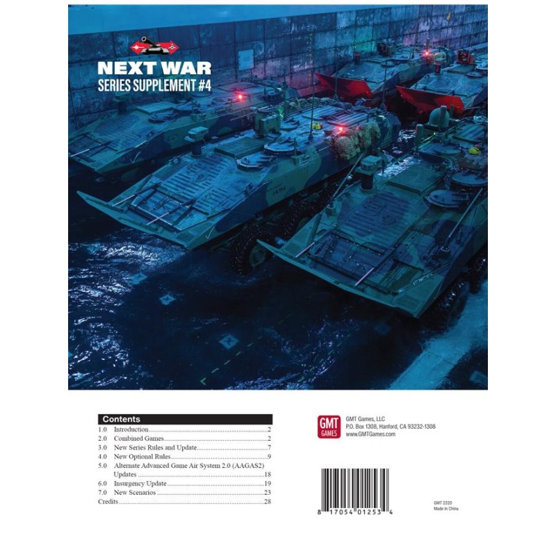 Next War: Supplement 4