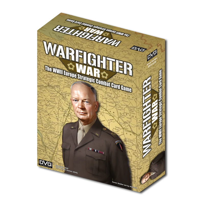 Warfighter War: The WWII Europe Strategic Combat Card Game