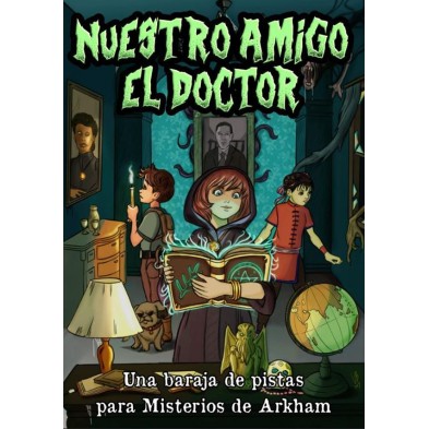 Misterios de Arkham: Nuestro amigo el doctor. Tarjetas de pistas
