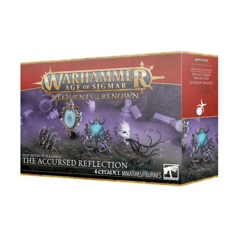 Warhammer Age of Sigmar: Regimiento de renombre Hedonitas de Slaanesh. El Reflejo Maldito