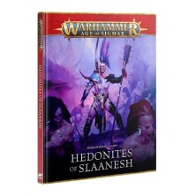 Warhammer Age of Sigmar: Tomo de batalla Hedonitas de Slaanesh (nuevo)