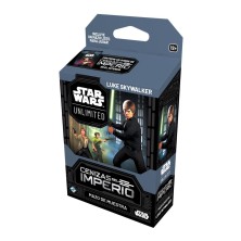 Star Wars Unlimited: Cenizas del Imperio. Mazo Luke Skywalker