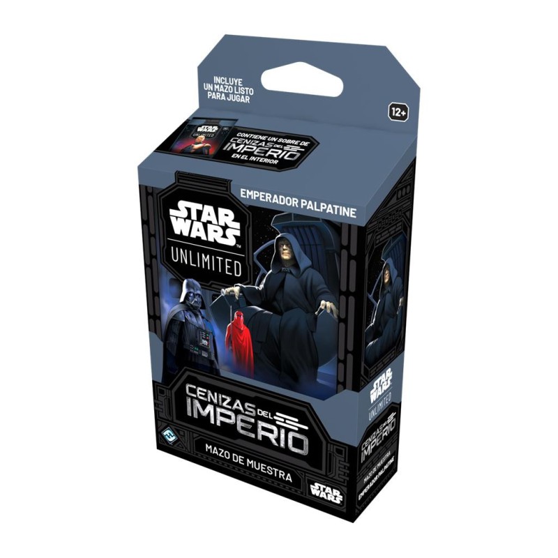 Star Wars Unlimited: Cenizas del Imperio. Mazo Emperador Palpatine