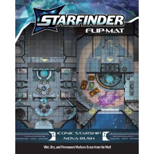 Starfinder Flip-Mat: Iconic Starship Nova Rush