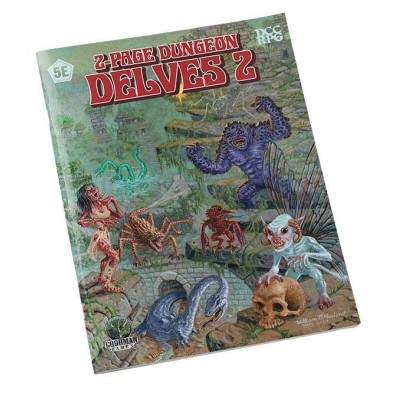2-Page Dungeon Delves (Dungeon Crawl Classics/5E)