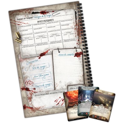 Arkham Horror: juego de cartas. Vástagos de la Sangre Expansión de Campaña