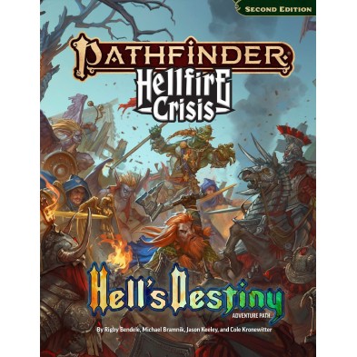 Pathfinder RPG Second Ed.: Hellfire Crisis - Hell's Destiny Adventure Path