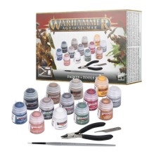Warhammer Age of Sigmar: Set de pinturas y herramientas
