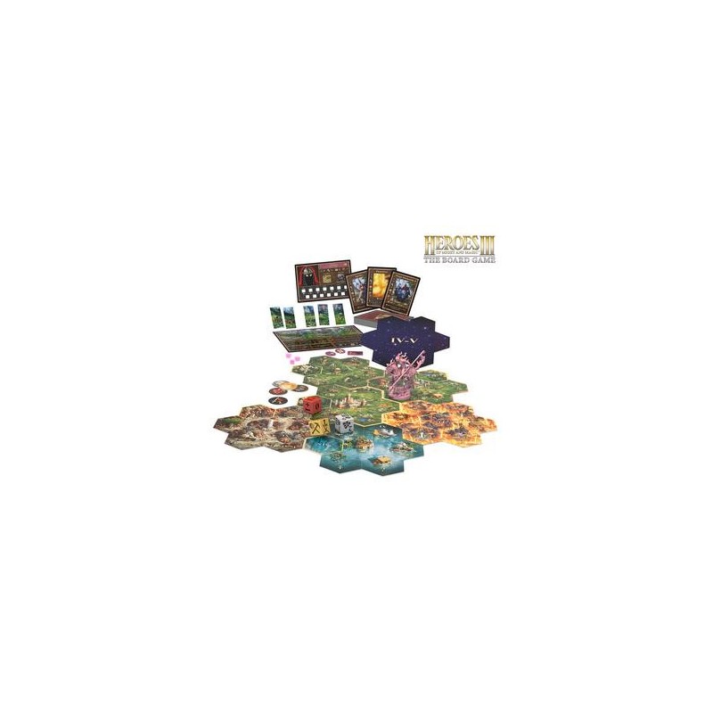 Heroes of Might & Magic III: The Board Game - Expansión Conflujo (castellano)