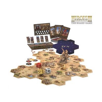 Heroes of Might & Magic III: The Board Game - Expansión Bastión (castellano)