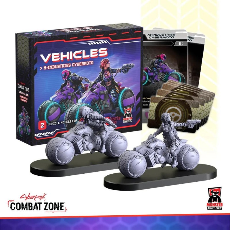 Cyberpunk Red: Combat Zone - M-Industries Cybermoto