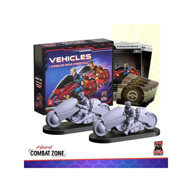 Cyberpunk Red: Combat Zone - Kundalini Shiva Cybercycle