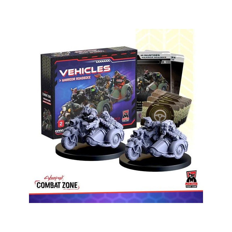 Cyberpunk Red: Combat Zone - Warrior Roadbike