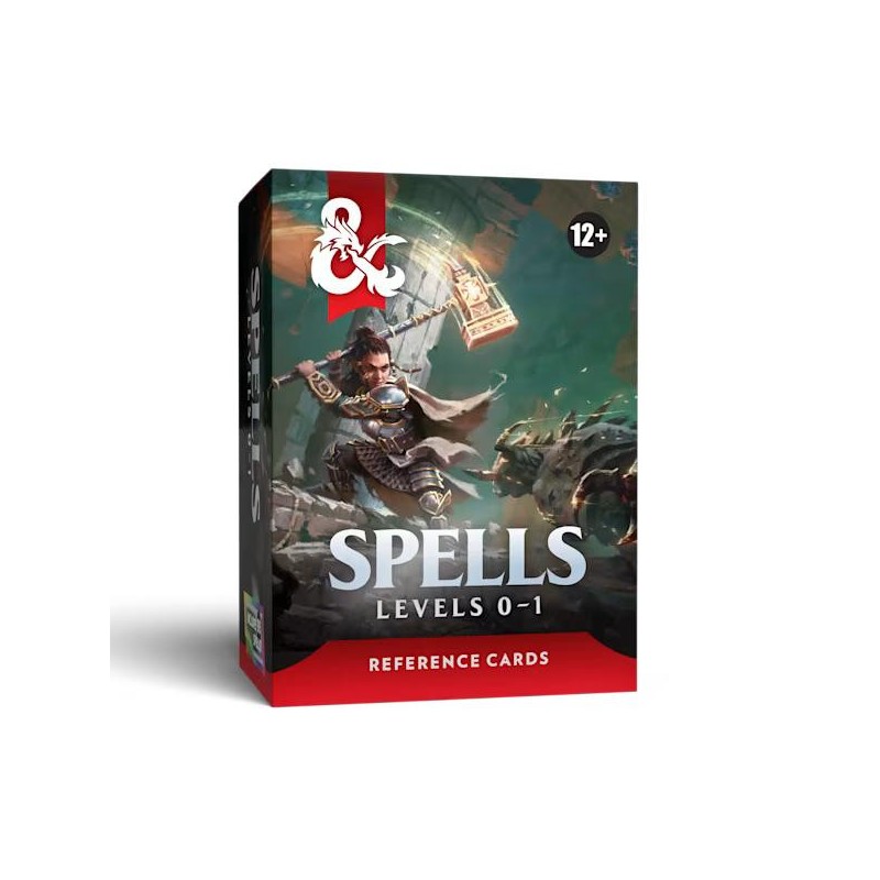 Dungeons & Dragons Reference Cards: Spells Levels 0–1