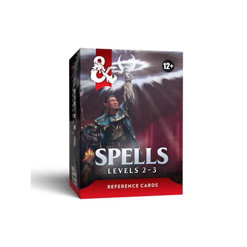 Dungeons & Dragons Reference Cards: Spells Levels 2-3