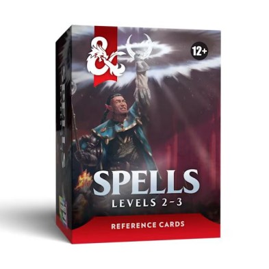 Dungeons & Dragons Reference Cards: Spells Levels 2-3