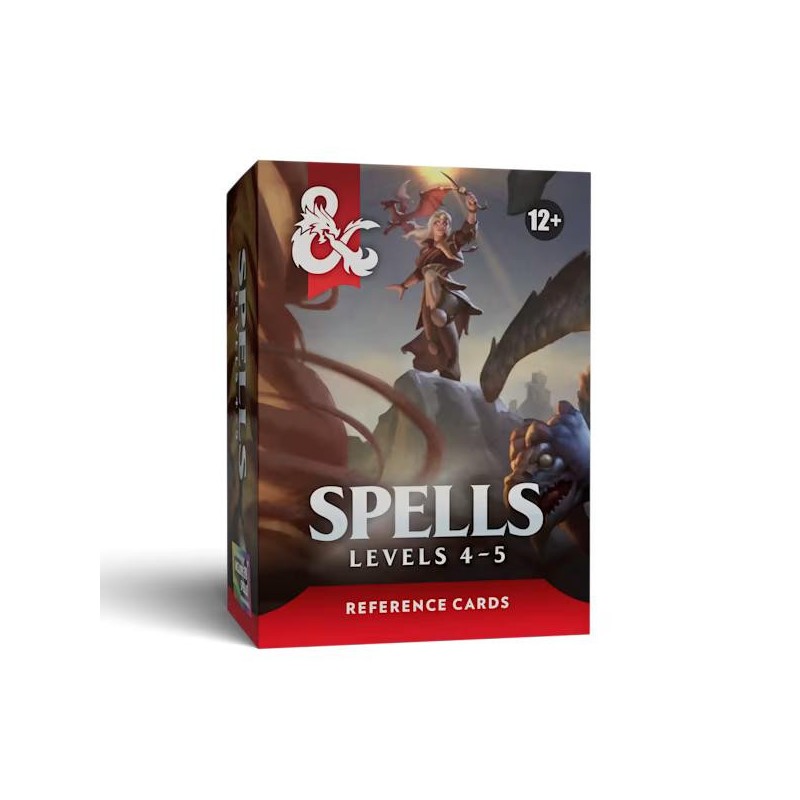Dungeons & Dragons Reference Cards: Spells Levels 4-5