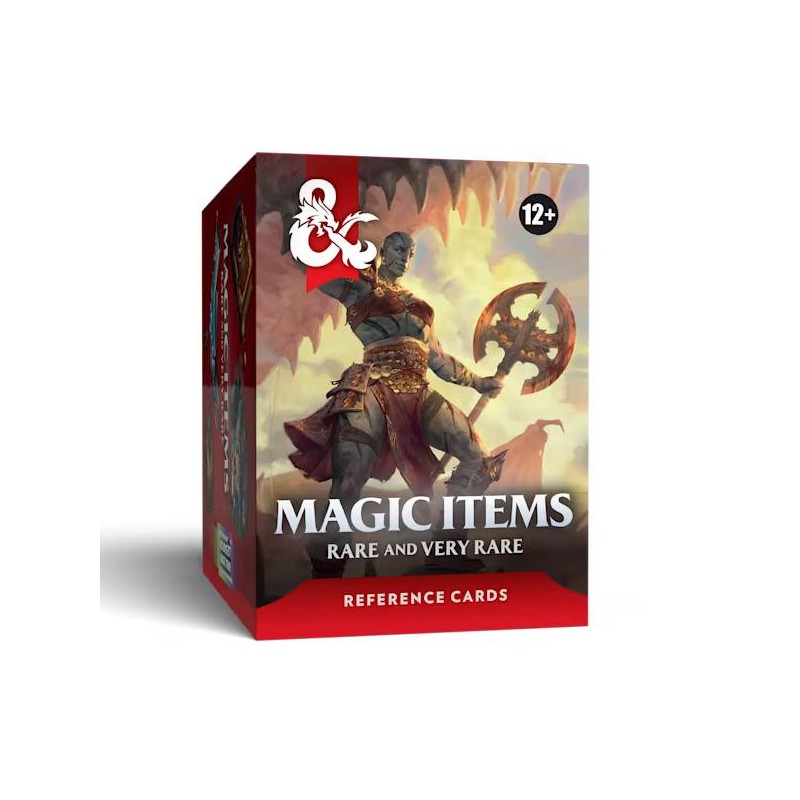 Dungeons & Dragons Reference Cards: Magic Items Rare and Very Rare