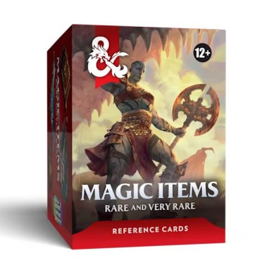 Dungeons & Dragons Reference Cards: Magic Items Rare and Very Rare