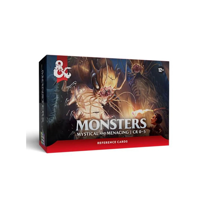 Dungeons & Dragons Reference Cards: Monsters Mystical and Menacing CR 0-5