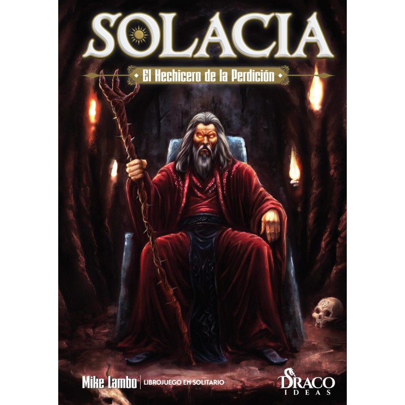 Solacia: El hechicero de la perdición (libro 1) + fichas