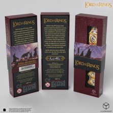 The Lord of the Rings: Ring-bearers Whitefire Radiance Full Art Dice Set