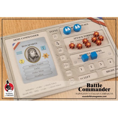 Battle Commander Vol.1: Napoleon’s Italian Campaigns - Deluxe limited wooden box
