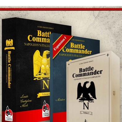 Battle Commander Vol.1: Napoleon’s Italian Campaigns - Deluxe limited wooden box