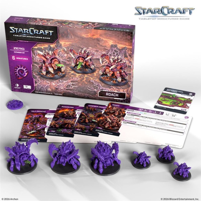 StarCraft: Tabletop Miniatures Game - Roach. Zerg