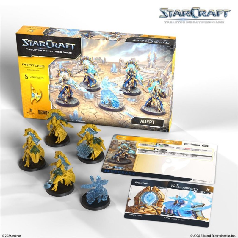 StarCraft: Tabletop Miniatures Game - Adept. Protoss