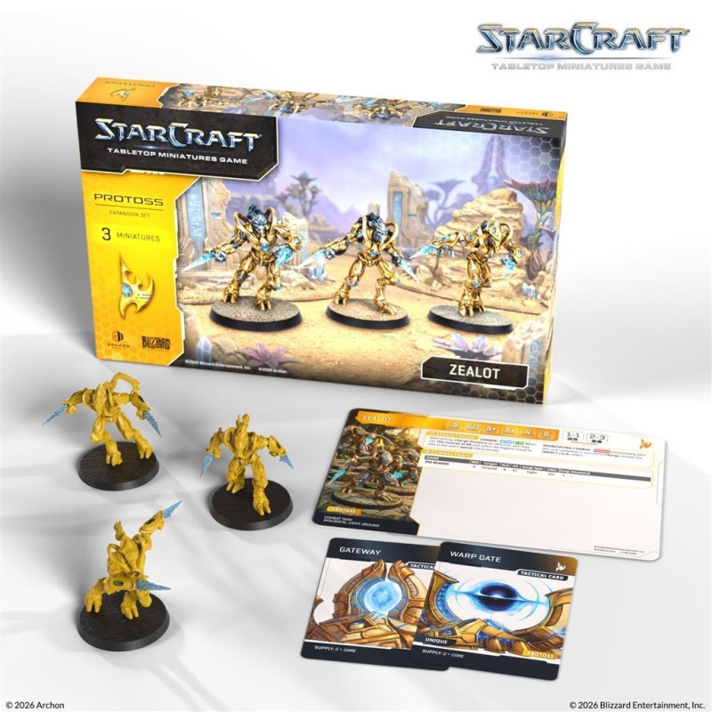 StarCraft: Tabletop Miniatures Game - Zealot. Protoss