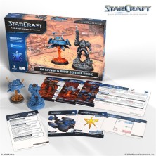 StarCraft: Tabletop Miniatures Game - Jim Raynor & Point Defense Drone. Terran