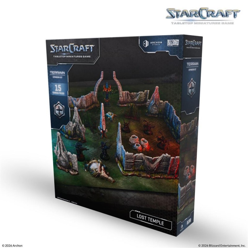 StarCraft: Tabletop Miniatures Game - Lost Temple. Terrain