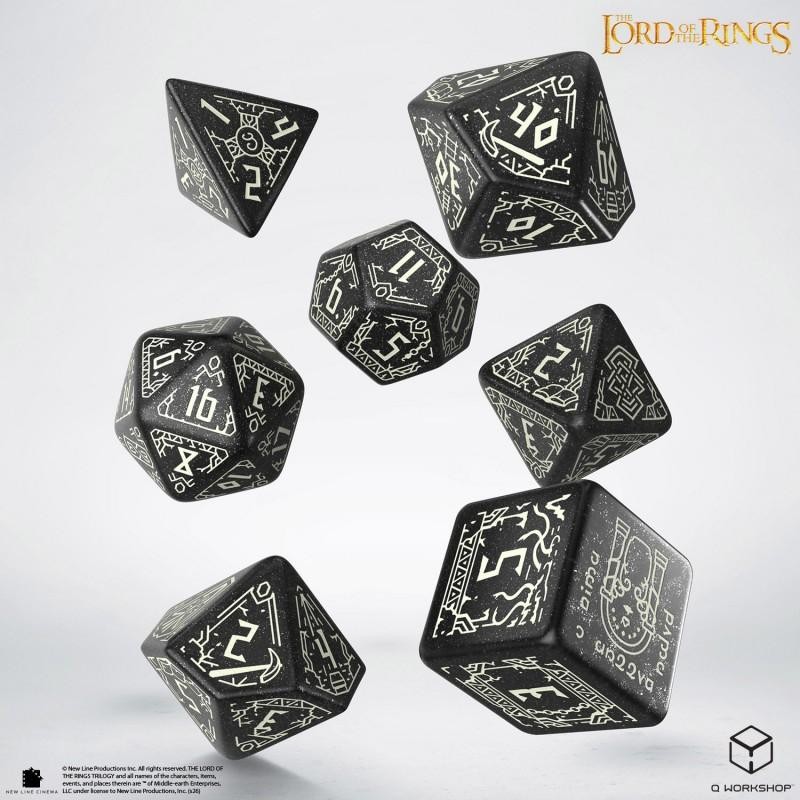 The Lord of the Rings: Moria Glow in the dark Dice Set