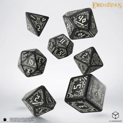 The Lord of the Rings: Moria Glow in the dark Dice Set