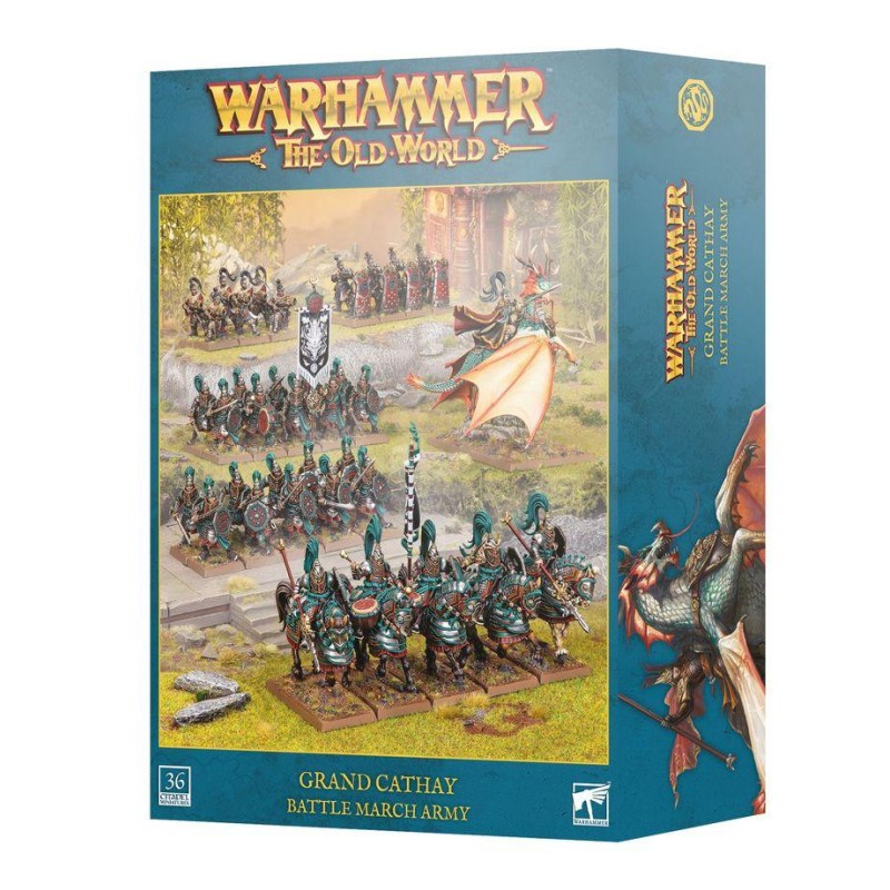 Warhammer The Old World: Armies of Grand Cathay. Battle March Army