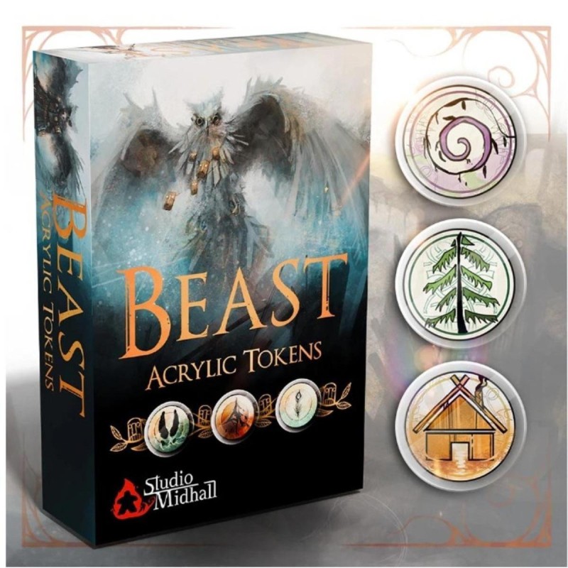 Beast: Tokens Acrílicos